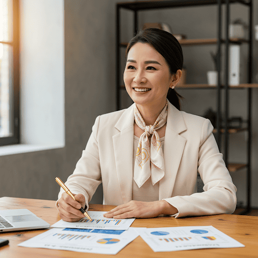 an entrepreneur women looking for business ideas for 2025