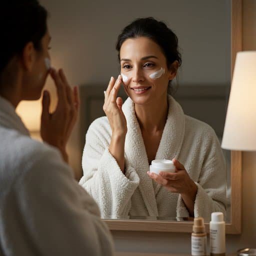 Night skin care cream a nice gift to your skin